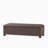PE WICKER STORAGE BENCH