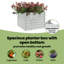 Alezander Metal Raised Flower Bed-339152253