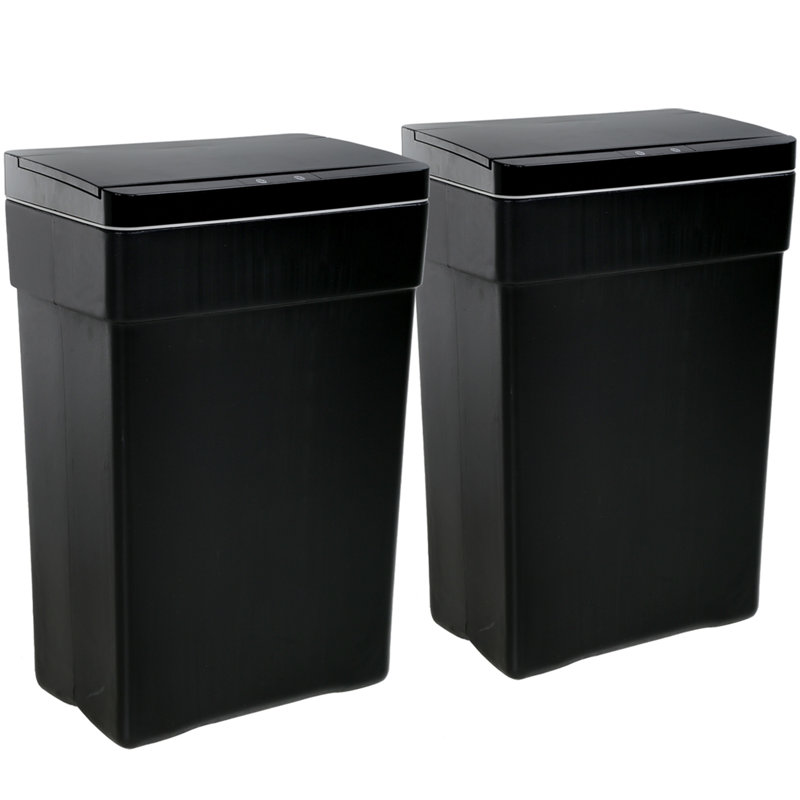 Poubelle 13 gallons, Noir