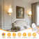 Set of 2 Battery Operated Wall Sconces