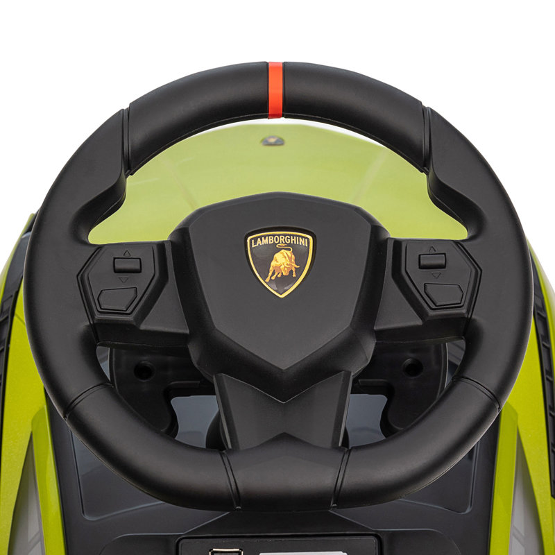 Aosom Push/Pull Ride On, Green/Black