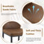 Chaises de salle à manger à motif de coquillages, dossier haut: tissu ergonomique Tech, alliant confort et style-129498216-129498217-129498220