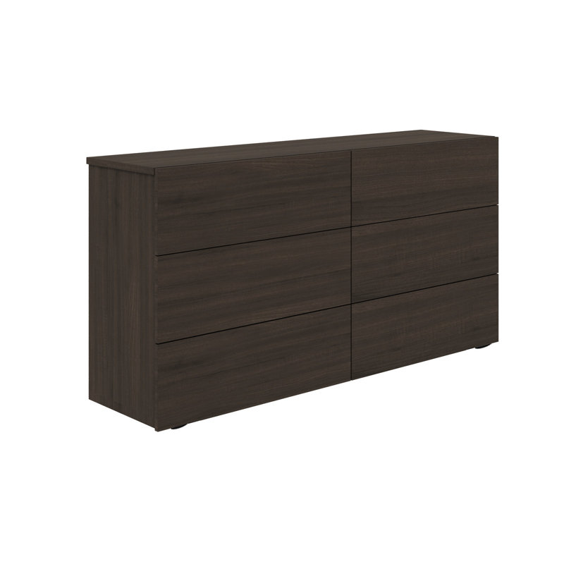 Commode Paugh mat., Noir, noir, noir, noir