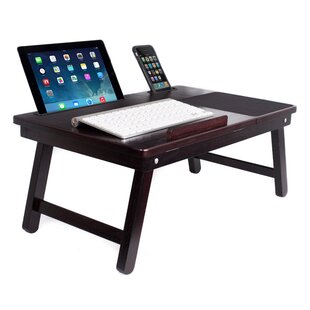 Sofia + Sam Lap Desk for Laptop and Writing with USB Light - Tropical Grey