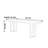 Rectangular light luxury dining table-1031312377