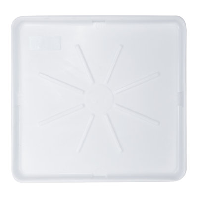 Égouttoir à machine à laver avec rebord surélevé 28 po x 32 po Uni-green