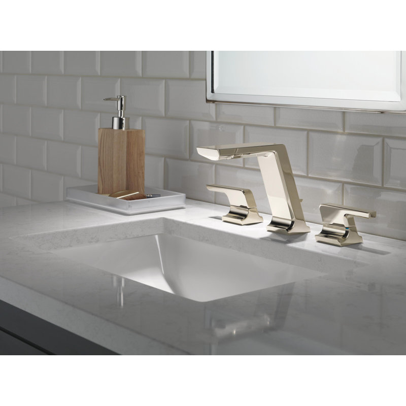 Robinet de salle de bain pivotant avec ensemble de drain pivotant, Nickel poli