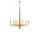 Goldfinch 6 - Light Wrought Iron Chandelier