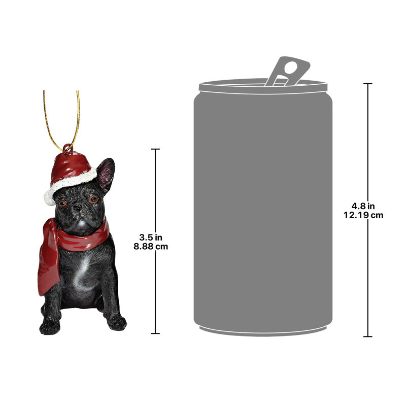 French Bulldog Dog Holiday Ornament