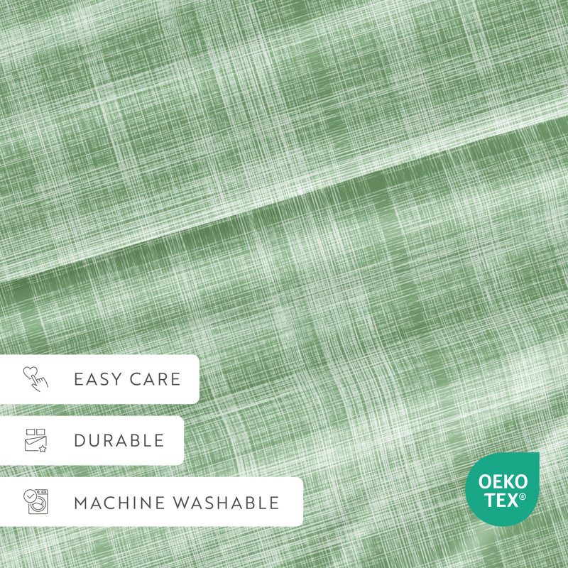 Becky Cameron™ Thatch Pattern Bed Sheet Set, Forest, California King