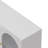 47.25" Four-Door Glass Wall Cabinet Storage, Wall-Mounted,Suitable For Kitchen, Living Room, Bathroom(White)-2121149112