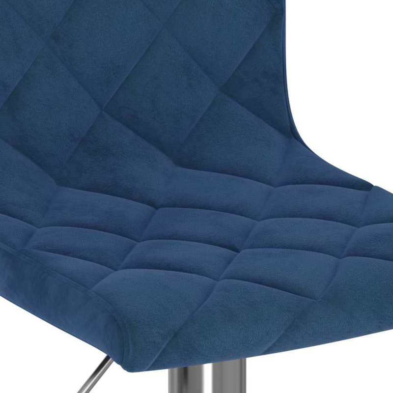 Ultra Height Adjustable Bar Stool, Blue