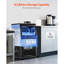 Machine à glaçons commerciale autoportante 90 lb / 24 H 36 cubes de glace