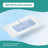 Integrated white ceramic basin, drain assembly NOT included-131006717