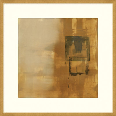 Graffiti in Gold 2 Framed Print