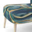 Mettalic II - Chaise d'appoint rembourrée Glam-1951735216