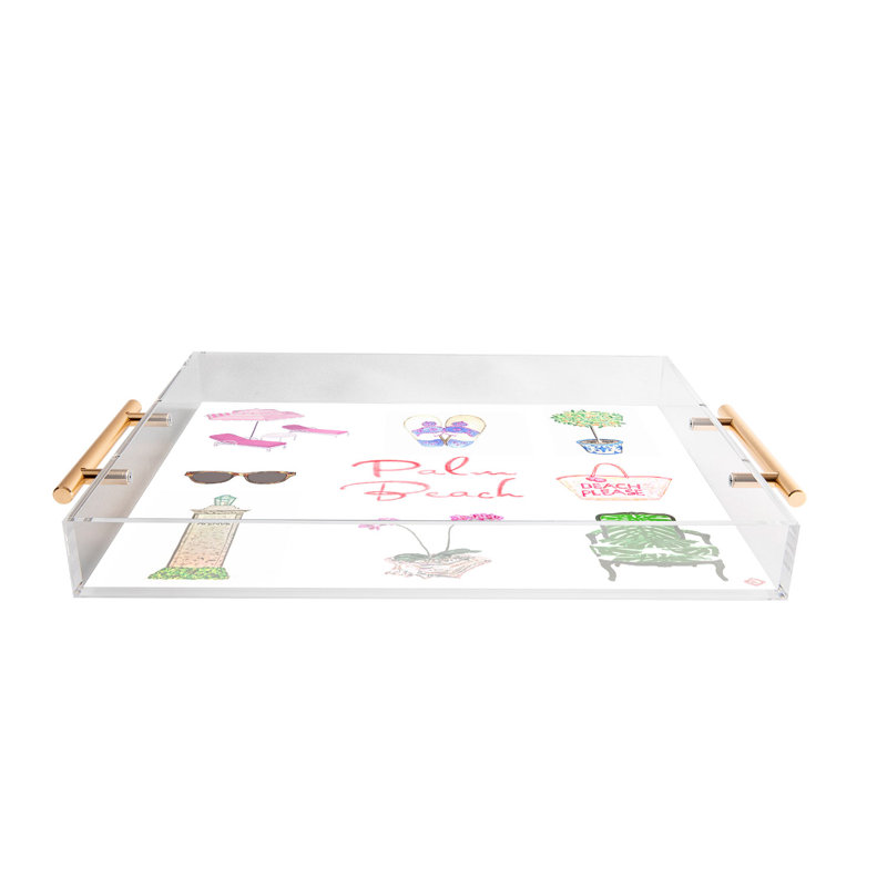 Annechovie PALM BEACH II Acrylic Tray
