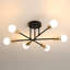 Neppie 6-Lights 60cm Sputnik Semi Flush Mount-1283089643