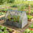 2-in-1 Raised Planter Greenhouse,Raised Garden Bed,Planter Raised Bed, Clear-1508482956
