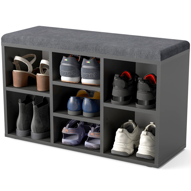 9 Pair Shoe Storage Bench