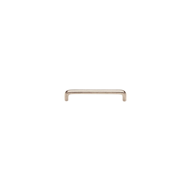Wire Bar / Handle Pull, White Bronze Brushed, 3 1/2" 