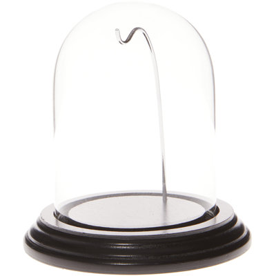 Cloche à dôme en verre 3 "x 4"