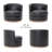 Genuine Leather Barrel Chair(Set Of 2)-673869884