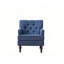 Fauteuil d'appoint rembourré capitonné 2 pièces-993394898