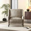 Fauteuil inclinable surdimensionné en tissu texturé-498436224