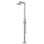 Douche extérieure autoportante à température contrôlée 84 po avec douche à main H 84 po-128796232-124931380