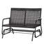 Chaise berçante de patio pour 2 personnes
