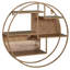 Vanscoy 5 Piece Circle Floating Shelf