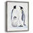 Emperor Penguins II Framed Print - Solid Wood