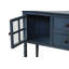 Console de buffet avec tablette inférieure, armoire de rangement en bois / verre de style campagnard TREXM -1237580184