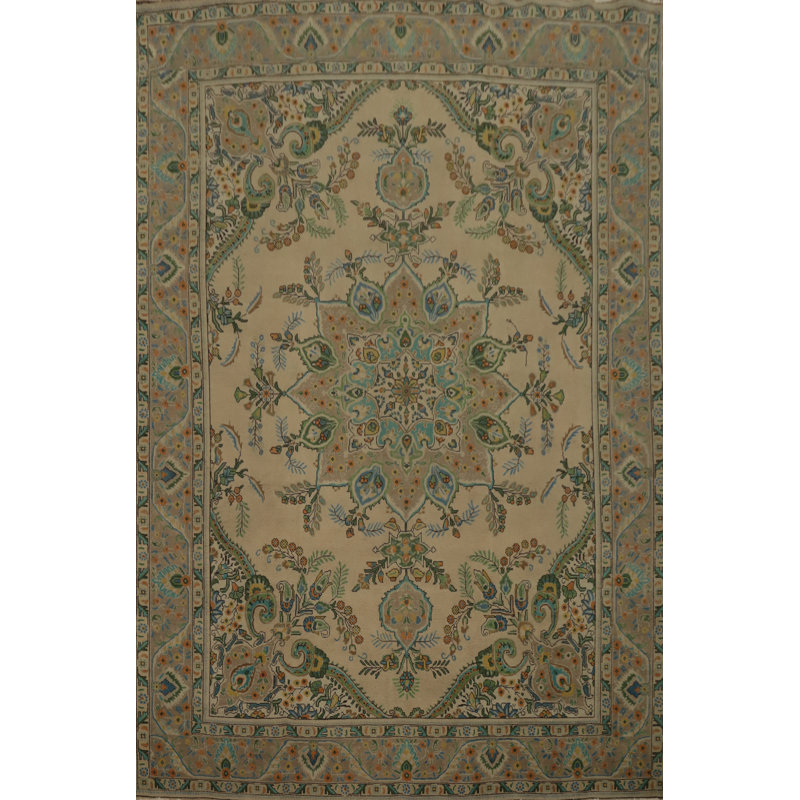 Handmade Wool Medallion Traditional Area Rug 10x13