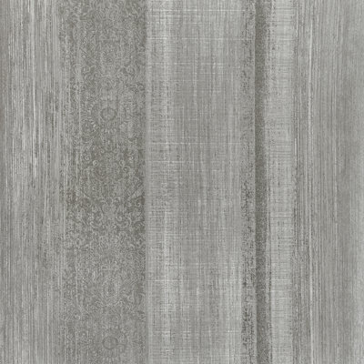 Precious Collection Glitter Chiffon Damask Wallpaper Roll