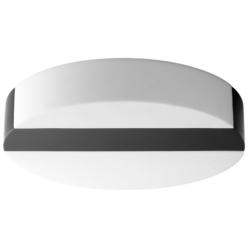 Gashije Acrylic LED Flush Mount, Black