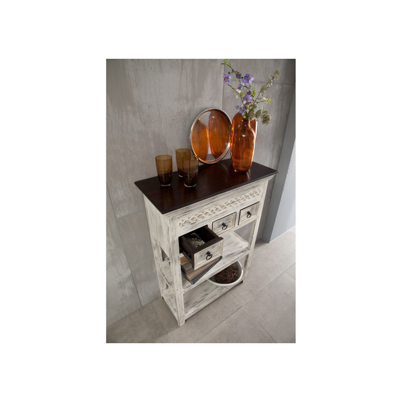 Castle 80cm Solid Wood Console Table