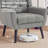 Tufted Upholstered Wide Back Armchair（Set of 2）-412486720