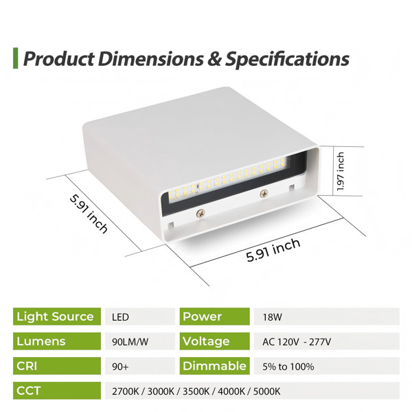 Dimensions du produit