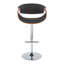 Tabouret pivotant à hauteur réglable Arshad
