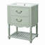 Meuble-lavabo 24 po avec lavabo en céramique-253293952