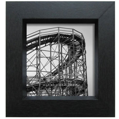 Black Wood Shadow Box Picture Frame
