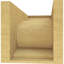 Corbeau en bois de cèdre brut Emerson l 10 po x P 20 po x H 10 po Emerson-88290173