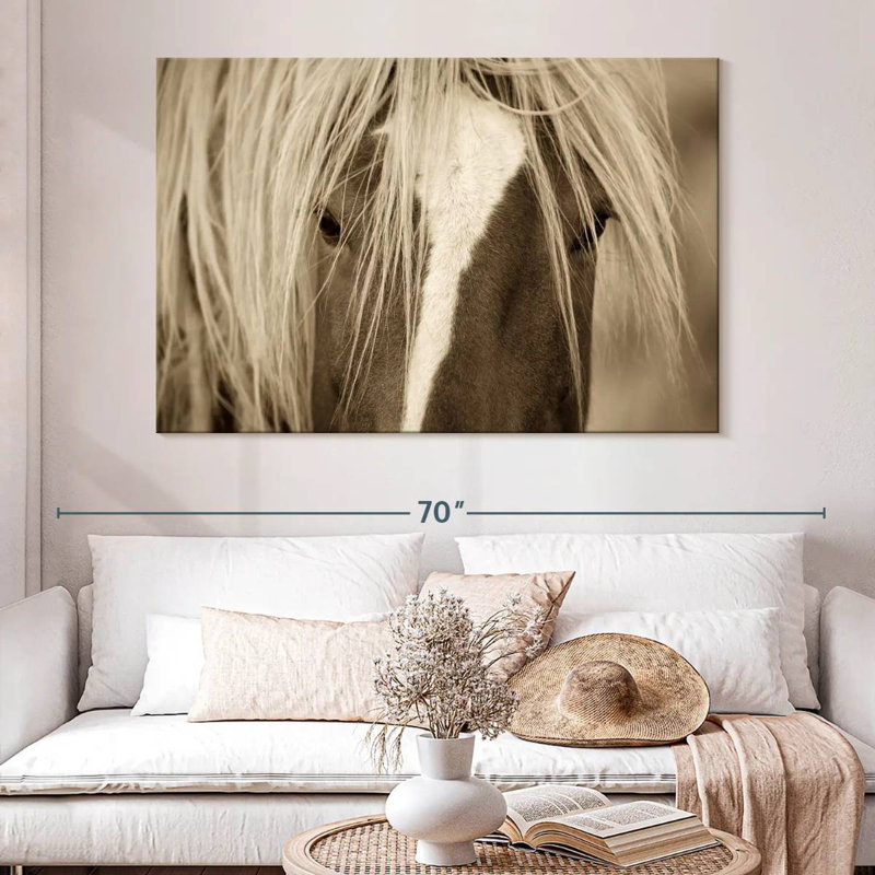 Brampt The Blonde, 34" H x 51" W