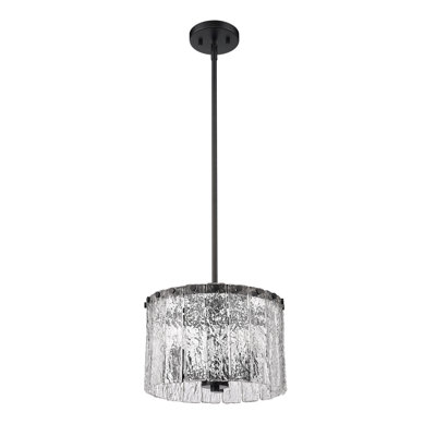 Luminaire suspendu tambour 3 lumières Occh silicone