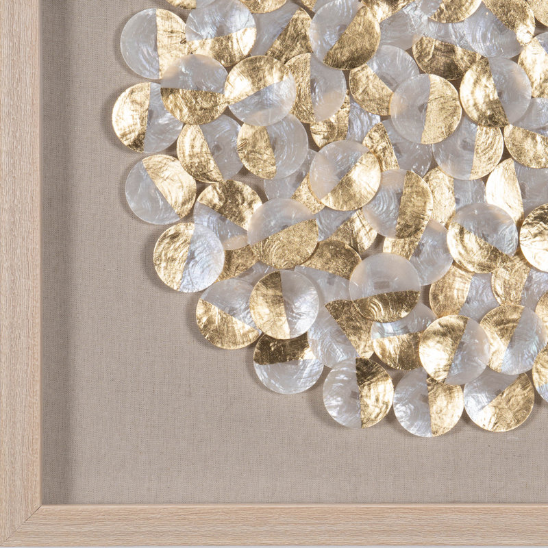 Capiz Shell Shadow Box Wall Décor