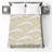 Beige Ocean Waves Quilted Bedspread All Sizes-130659405