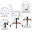 High Back Executive Swivel Office Chair with Metal Frame and Arms-1065869034