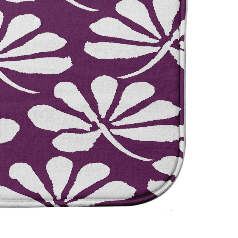Tapis de bain Luff, Mauve, l 17 po x L 24 po